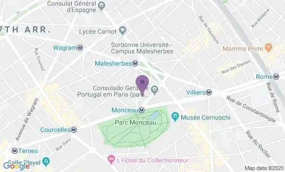 Localisation Mtre David Blandine