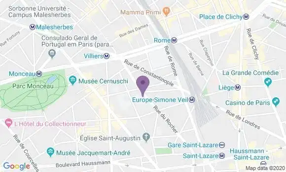 Localisation Mtre Dumont Catherine
