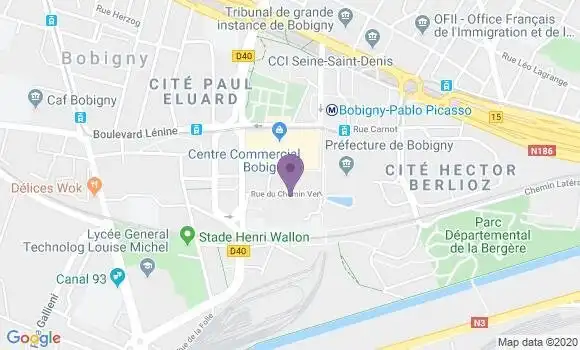 Localisation Mtre Bertin Bénédicte