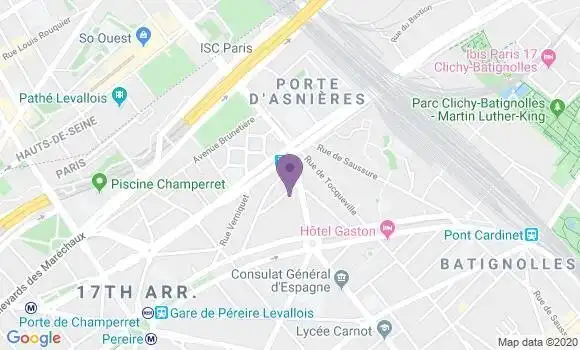 Localisation Mtre Calvez Cécilia
