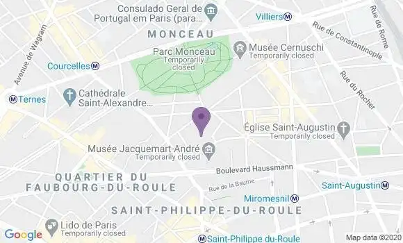 Localisation Mtre Cesbron Lavau Paul