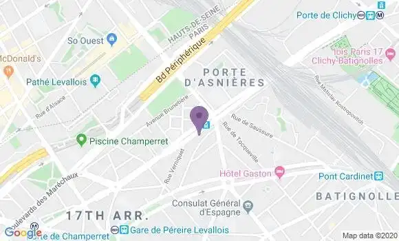 Localisation Mtre Chaullet Sophie