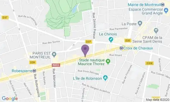Localisation Mtre Bielakoff Claire