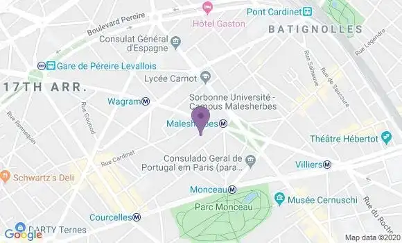 Localisation Mtre Cohen Jenna