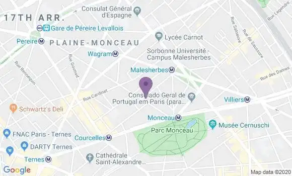 Localisation Mtre Coric Morgan