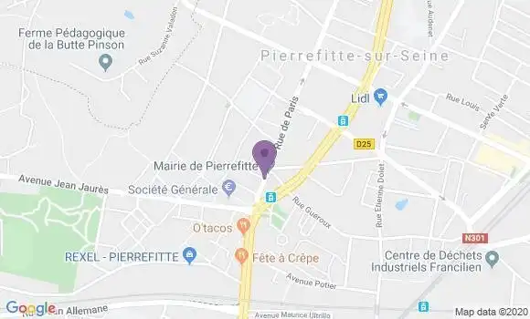 Localisation Mtre Bitton Josine