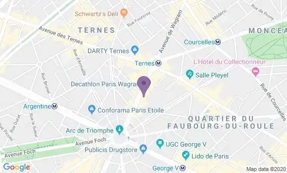 Localisation Mtre Canton Paul