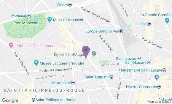 Localisation Mtre Carcy Amandine