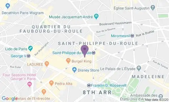 Localisation Mtre Carel Charlotte