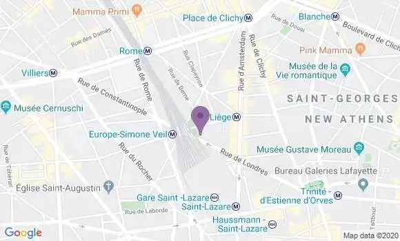 Localisation Mtre Cesari Valentine