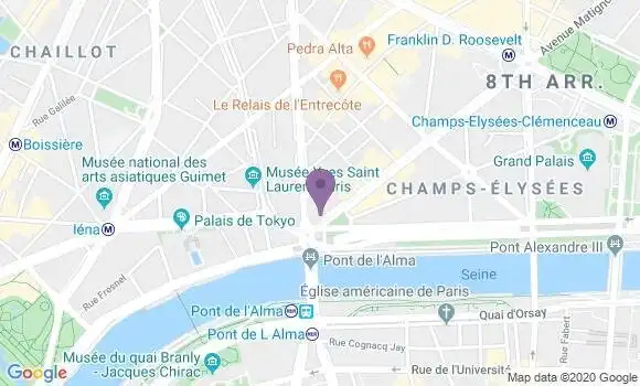 Localisation Mtre Chahine Karim