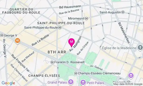 Localisation Mtre Charissoux Fabien