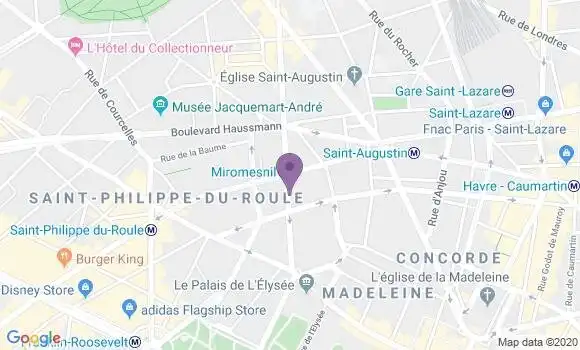 Localisation Mtre Chicheportiche Johanna