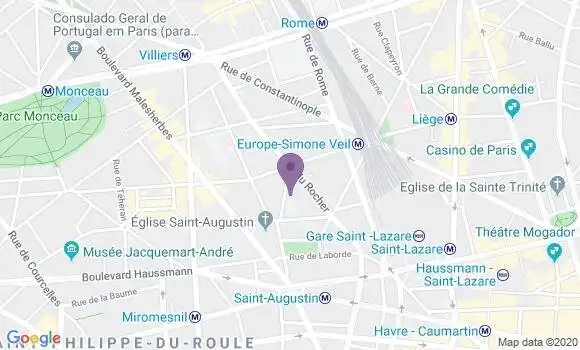Localisation Mtre Clocher Sophie