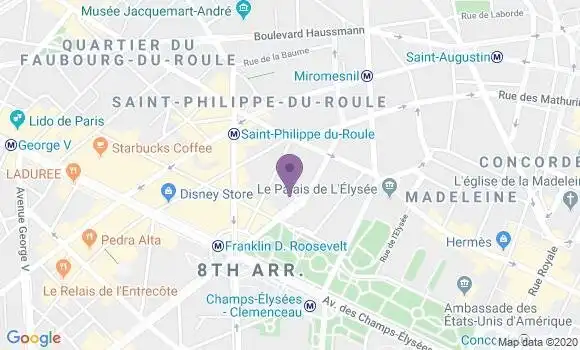 Localisation Mtre Cony Fanny