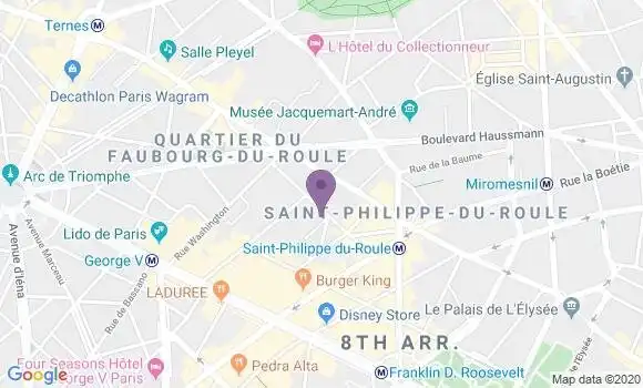 Localisation Mtre Crosnier Fanny