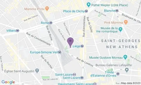 Localisation Mtre Curtius Maureen
