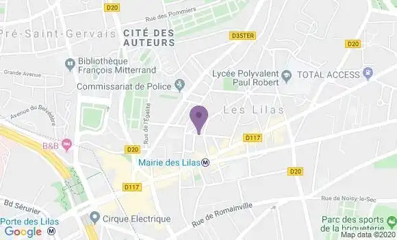 Localisation Mtre Calife Catherine