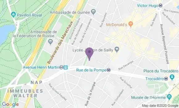 Localisation Mtre Canepa Sauer Bérengère