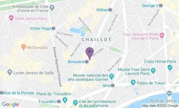 Localisation Mtre Champetier Annabel