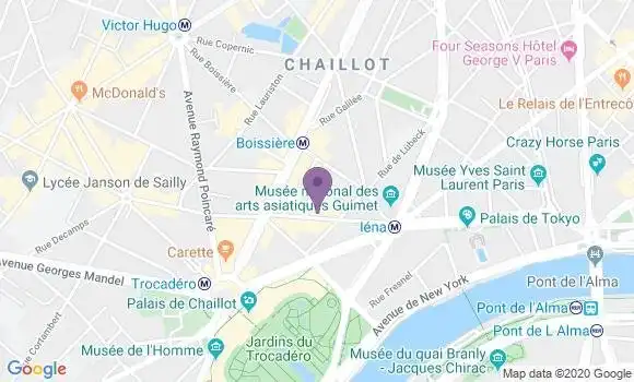 Localisation Mtre Chapman Céline