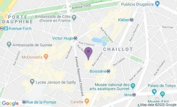 Localisation Mtre Cillero Valdelvira Dolors