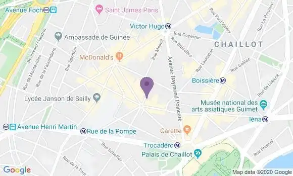 Localisation Mtre Claudel Esther