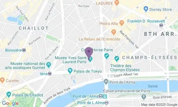 Localisation Mtre Cussey Ingrid