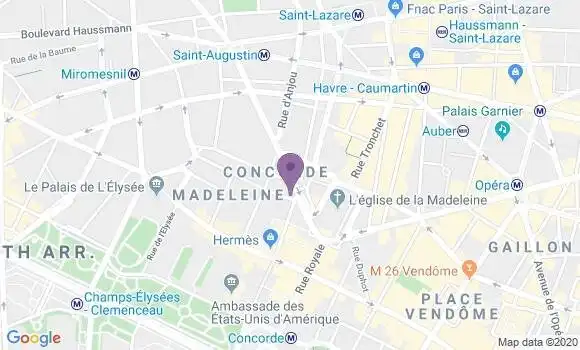 Localisation Mtre Bacha Sandra