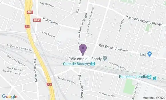 Localisation Mtre Chartier Sara