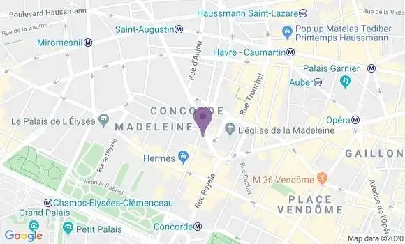 Localisation Mtre Barrier Augustin