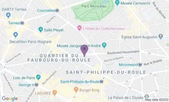 Localisation Mtre Beaufort Camille