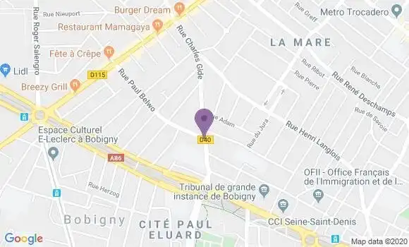 Localisation Mtre Chocron José