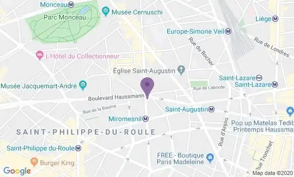 Localisation Mtre Benisti Elise