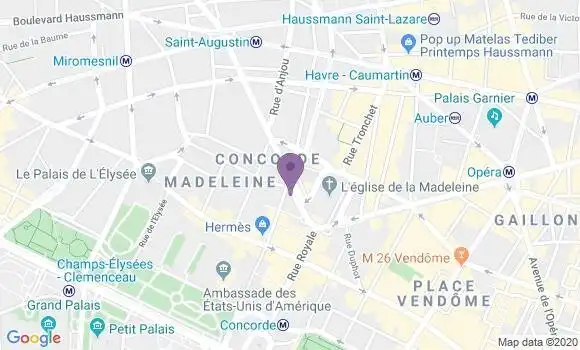 Localisation Mtre Benoist Camille