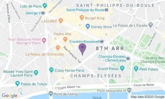 Localisation Mtre Benoliel Elsa