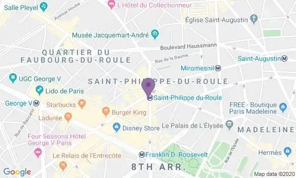 Localisation Mtre Berger Myriam