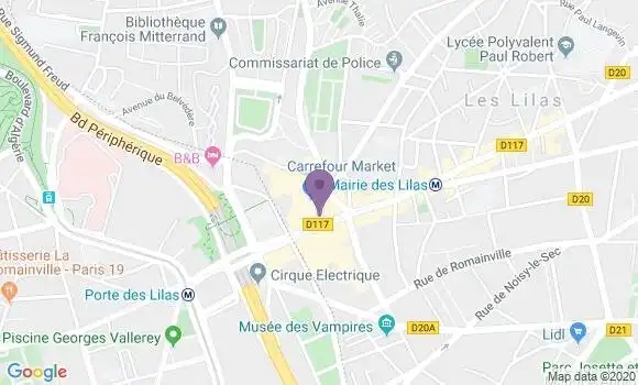 Localisation Mtre Cosson Laude Danièle