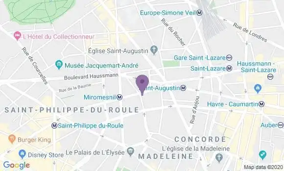 Localisation Mtre Billand Yann