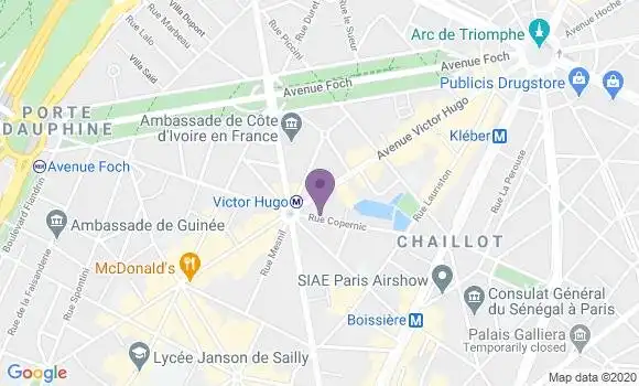 Localisation Mtre Bohuon Capucine