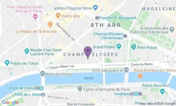 Localisation Mtre Bonhoure Camille
