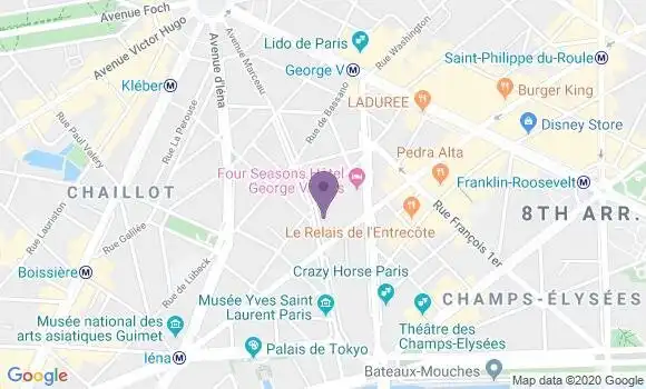 Localisation Mtre Bourdeaux Gabriel