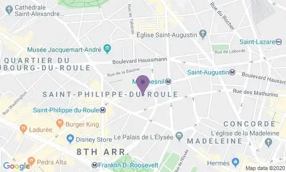 Localisation Mtre Bourrelly Vincent