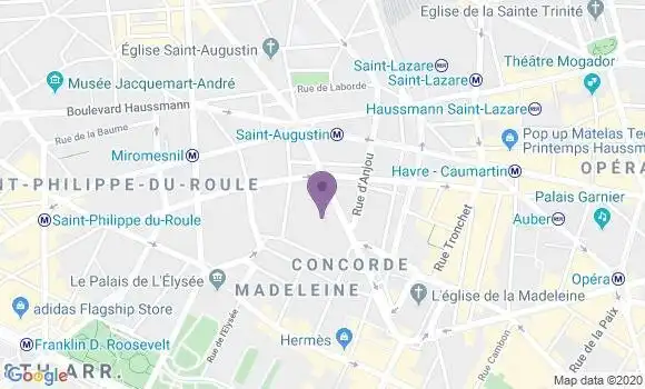 Localisation Mtre Bouvier d