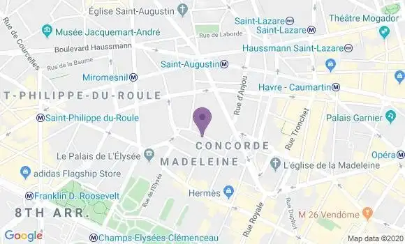 Localisation Mtre Bouzanquet Antoine