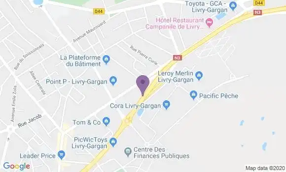 Localisation Mtre Destaing Sylvie