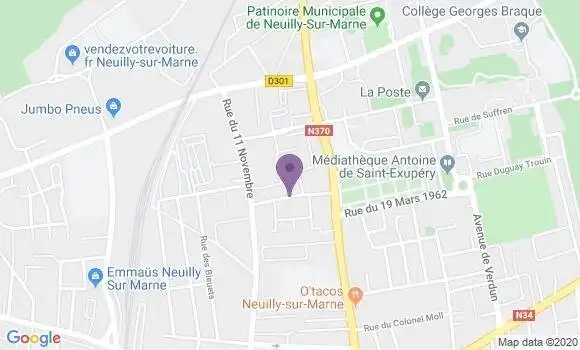Localisation Mtre Dodier Marion