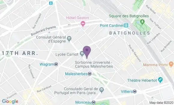 Localisation Mtre Blank Daria