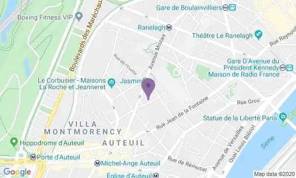 Localisation Mtre Ba N