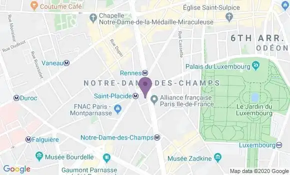 Localisation Mtre Durand Isabelle